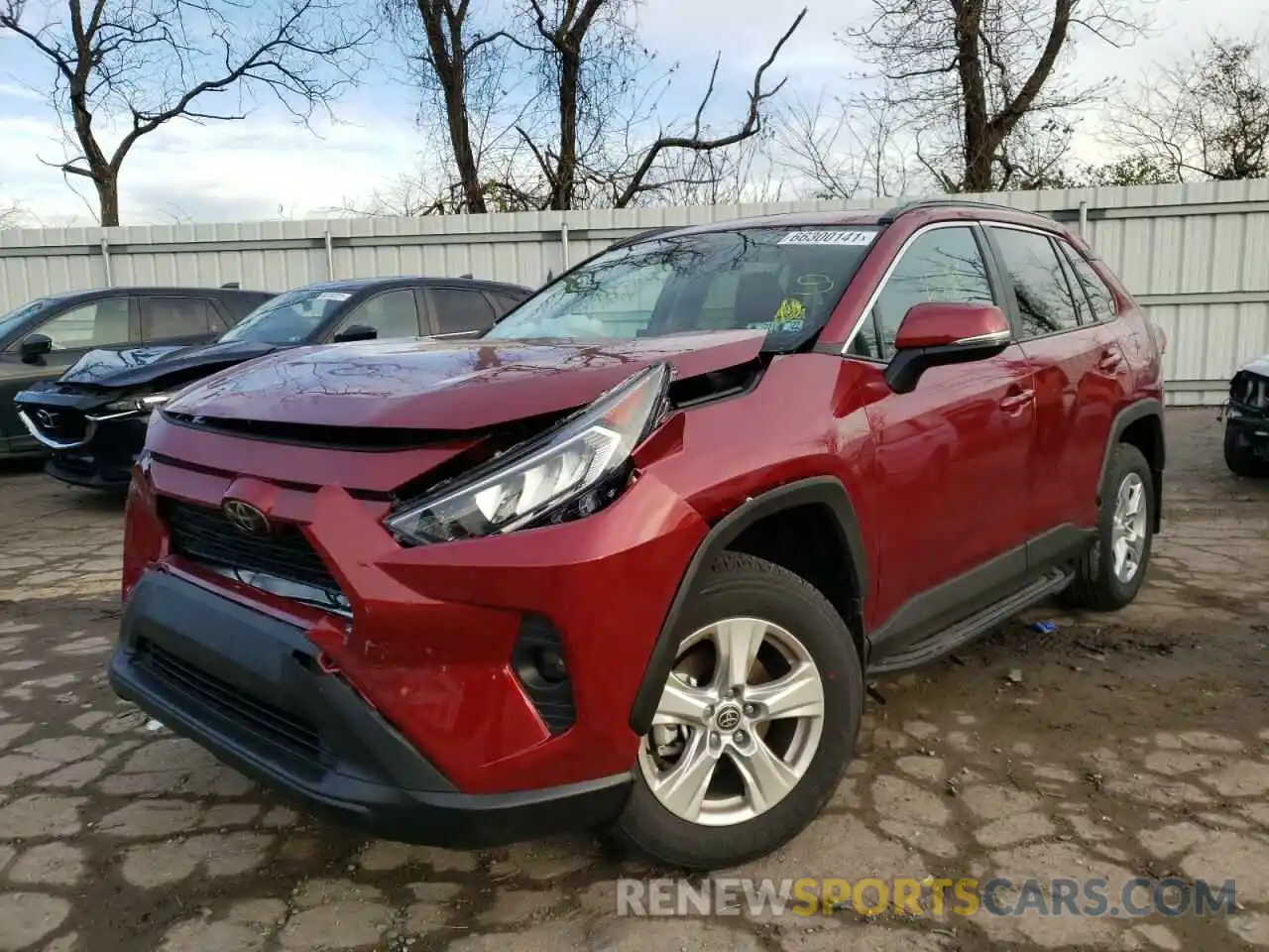 2 Фотография поврежденного автомобиля 2T3P1RFV1MW226519 TOYOTA RAV4 2021