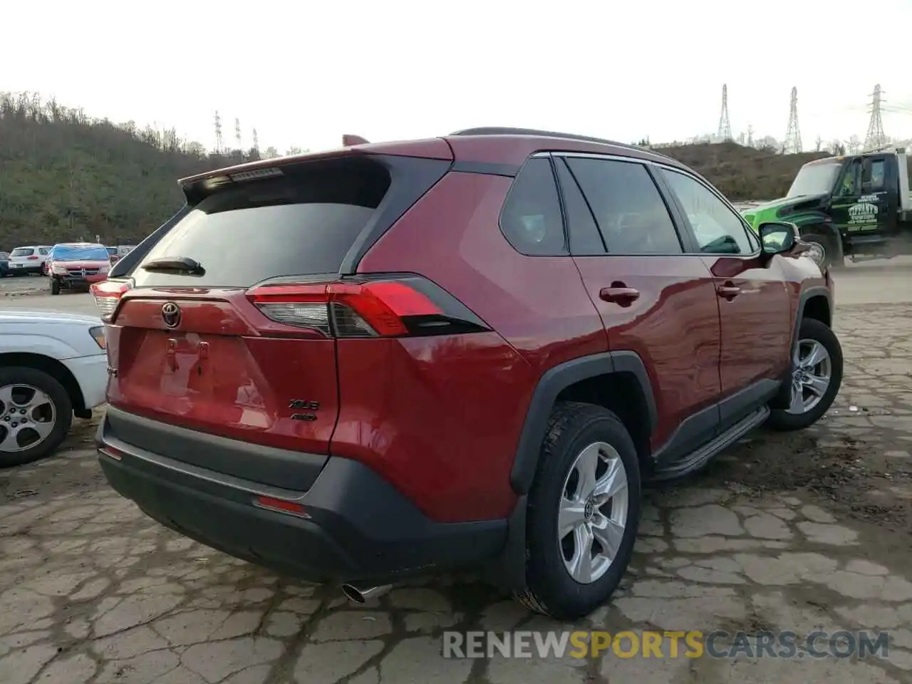 4 Photograph of a damaged car 2T3P1RFV1MW226519 TOYOTA RAV4 2021