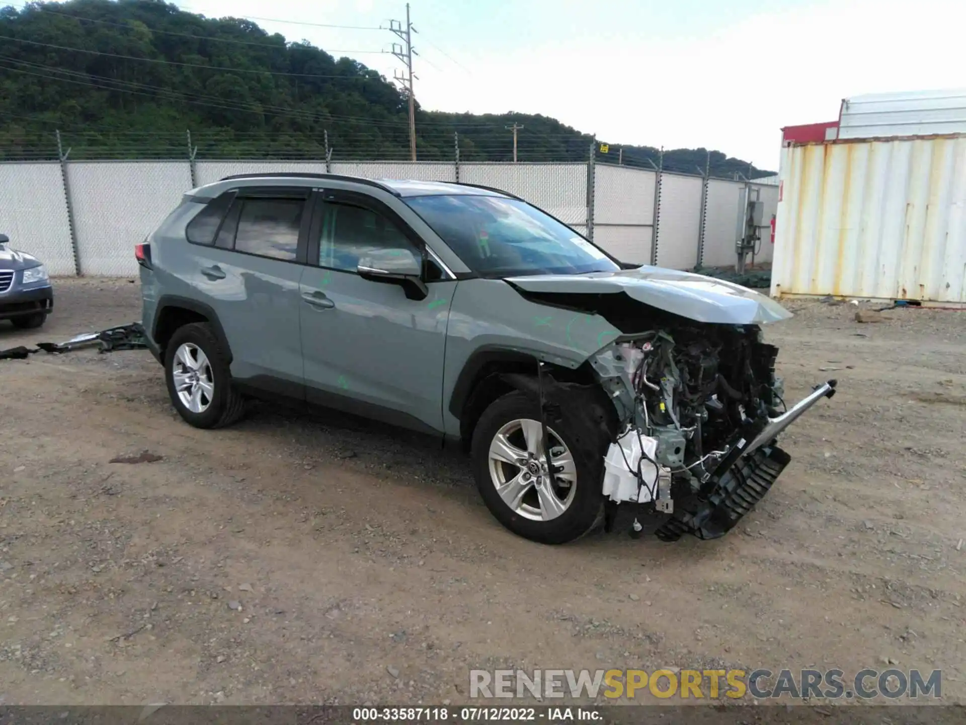 1 Photograph of a damaged car 2T3P1RFV1MW248312 TOYOTA RAV4 2021