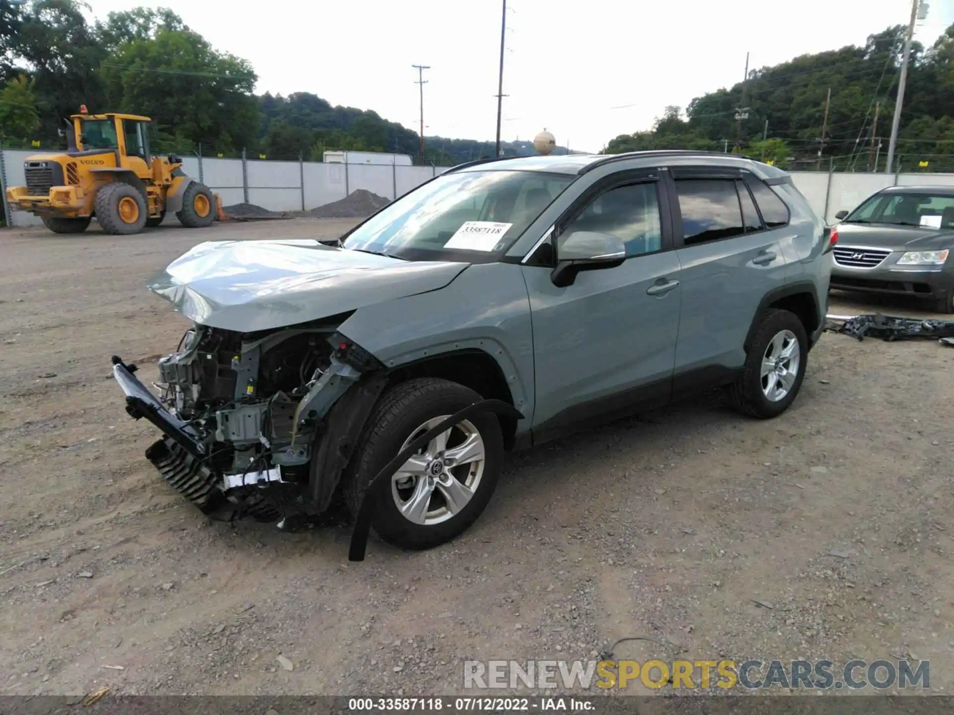 2 Photograph of a damaged car 2T3P1RFV1MW248312 TOYOTA RAV4 2021