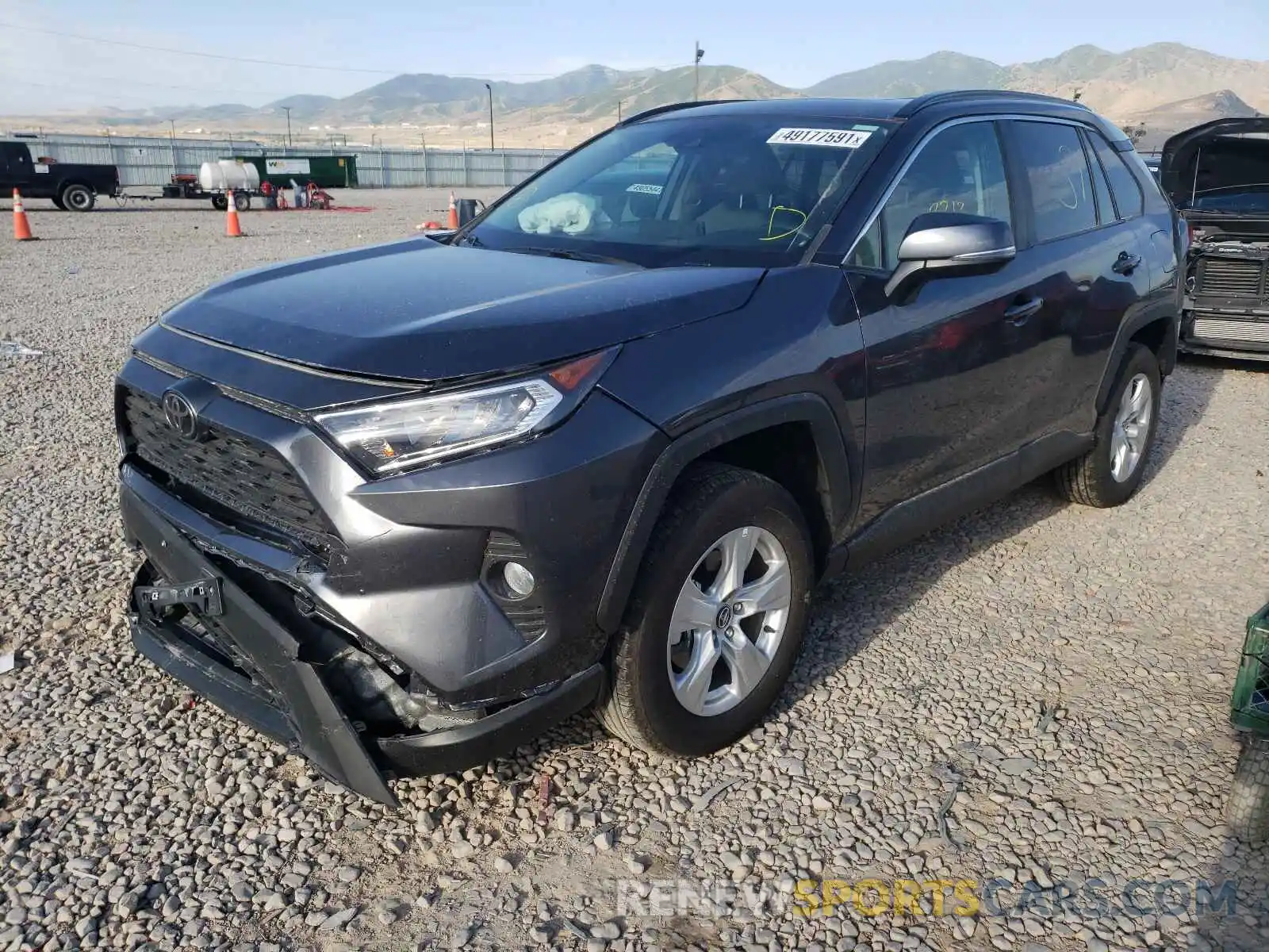 2 Photograph of a damaged car 2T3P1RFV2MC147894 TOYOTA RAV4 2021