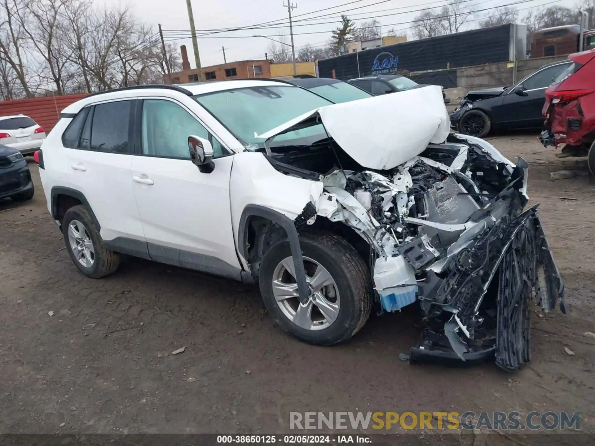 1 Photograph of a damaged car 2T3P1RFV2MC149225 TOYOTA RAV4 2021