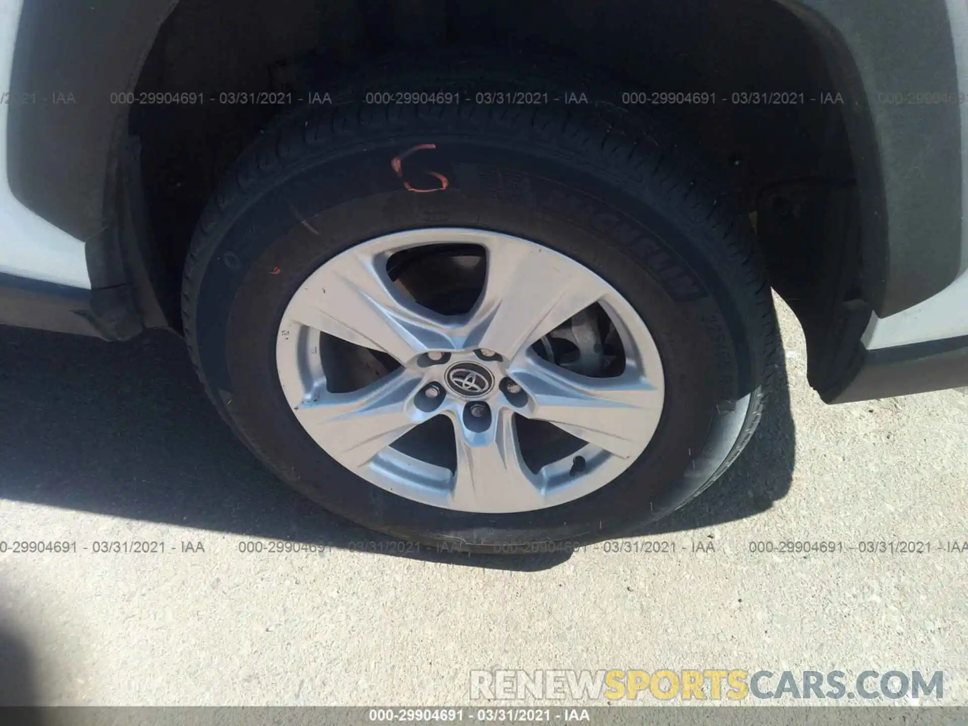 13 Photograph of a damaged car 2T3P1RFV2MC151962 TOYOTA RAV4 2021