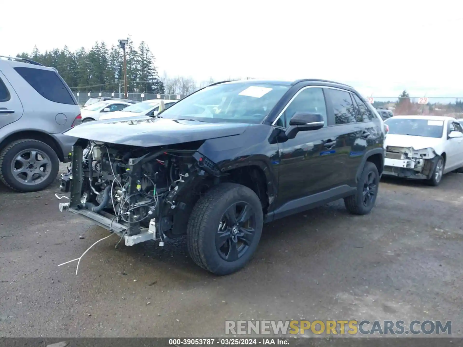 2 Фотография поврежденного автомобиля 2T3P1RFV2MC162833 TOYOTA RAV4 2021