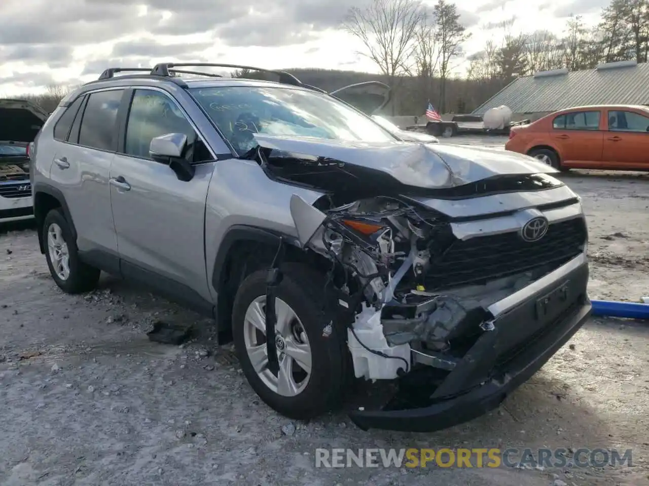 1 Photograph of a damaged car 2T3P1RFV2MC178658 TOYOTA RAV4 2021