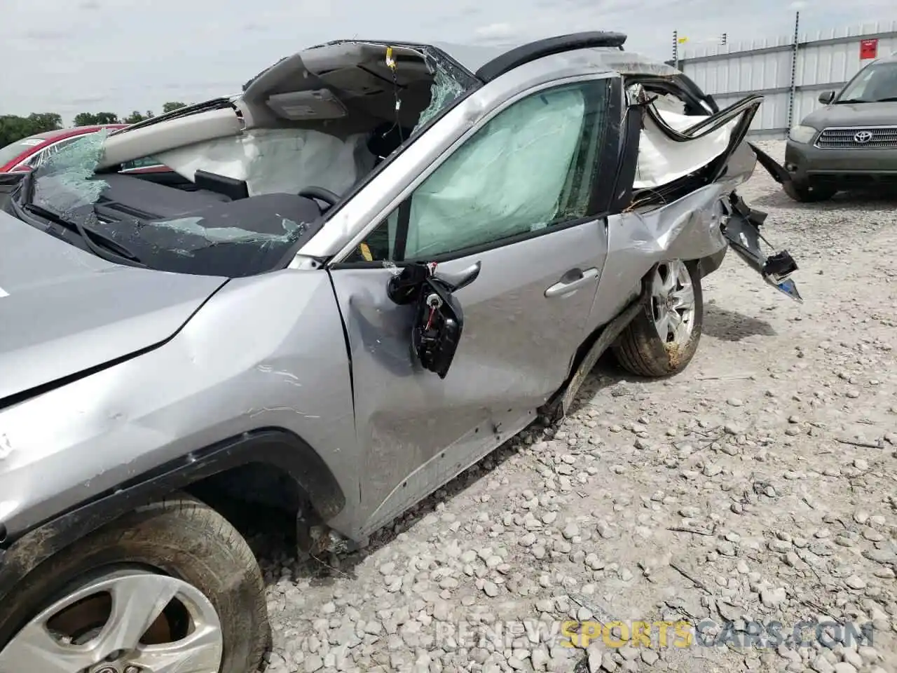 10 Фотография поврежденного автомобиля 2T3P1RFV2MC182712 TOYOTA RAV4 2021