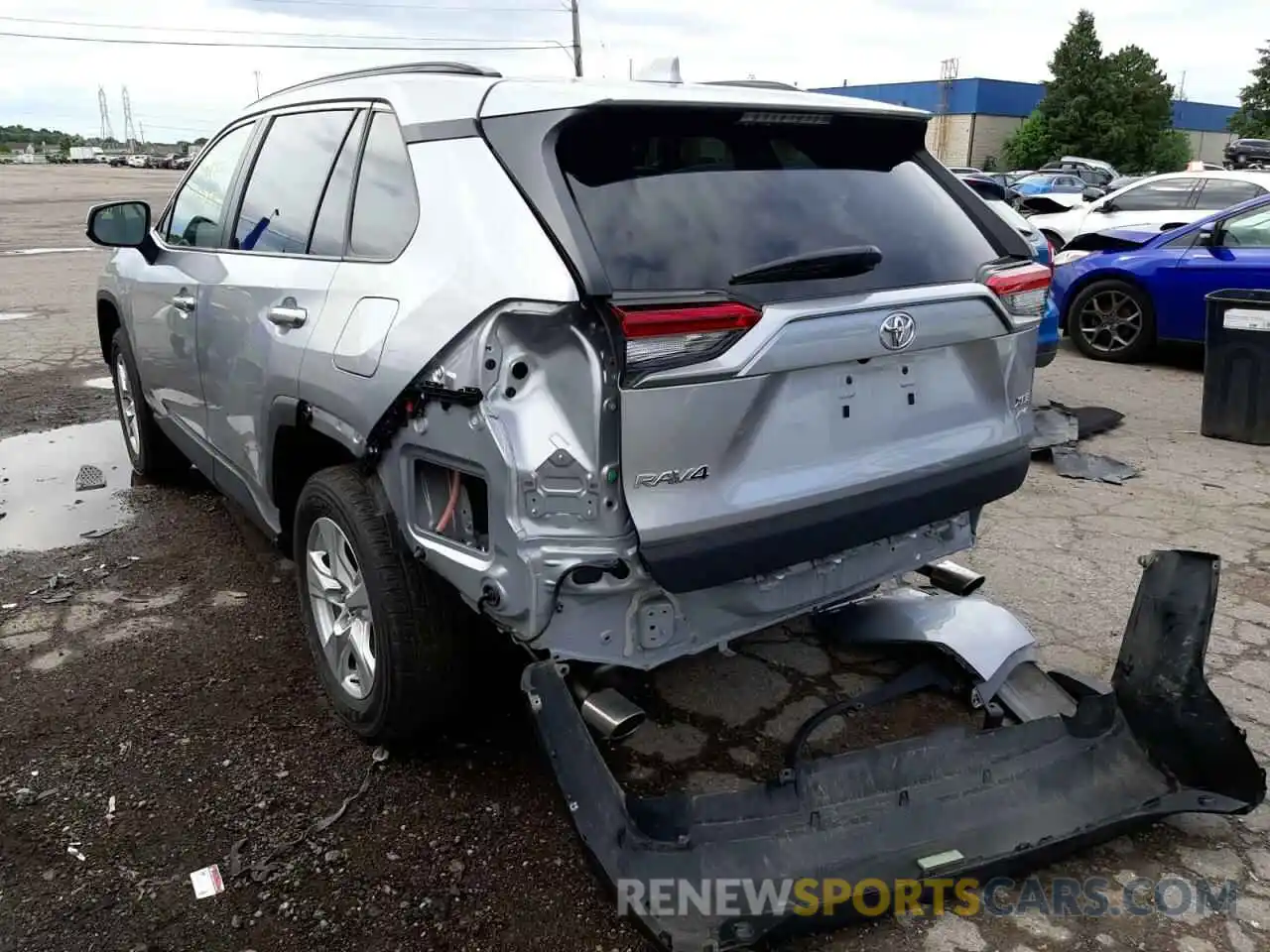 3 Photograph of a damaged car 2T3P1RFV2MC188509 TOYOTA RAV4 2021