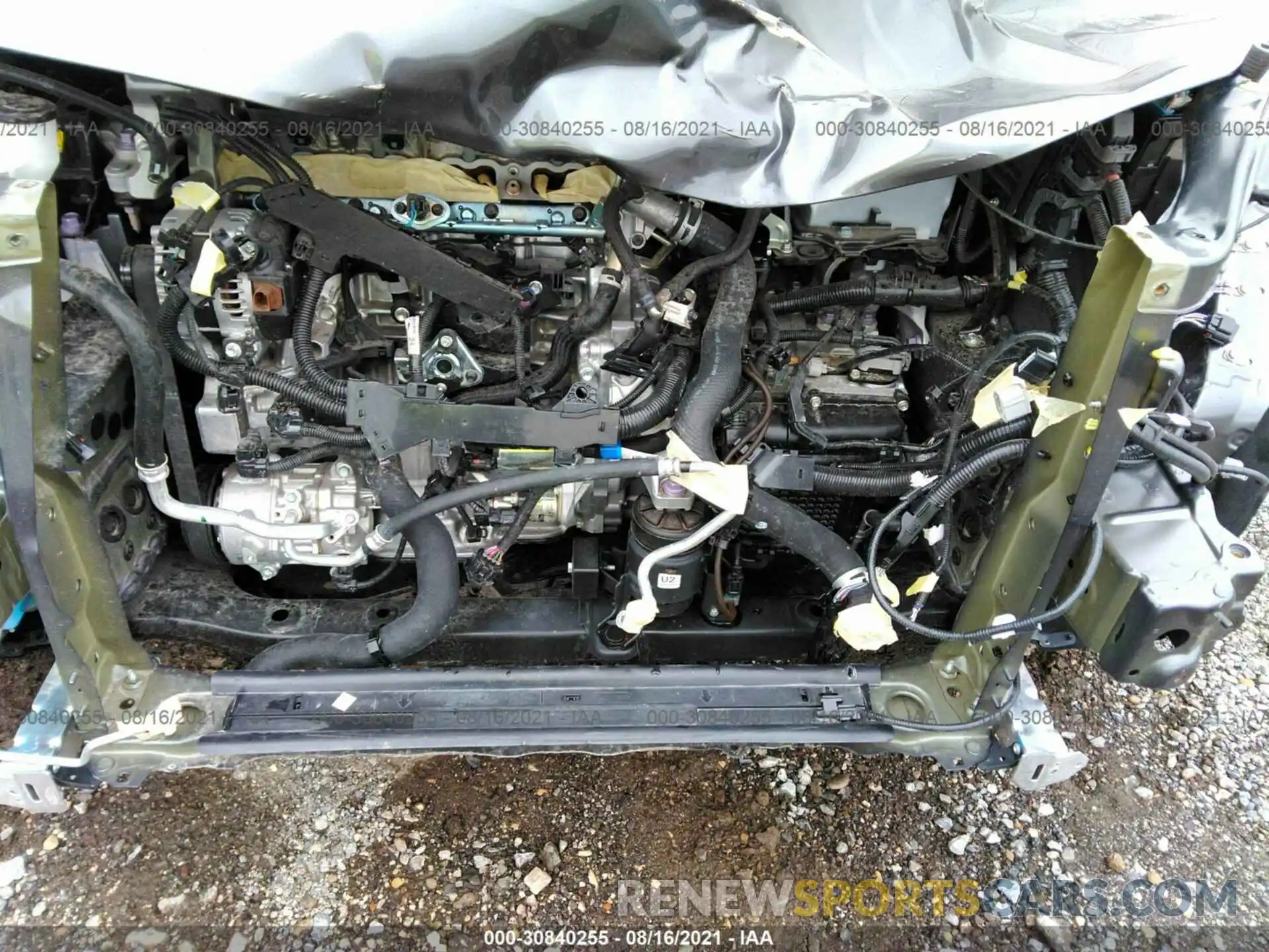 12 Фотография поврежденного автомобиля 2T3P1RFV2MC212419 TOYOTA RAV4 2021