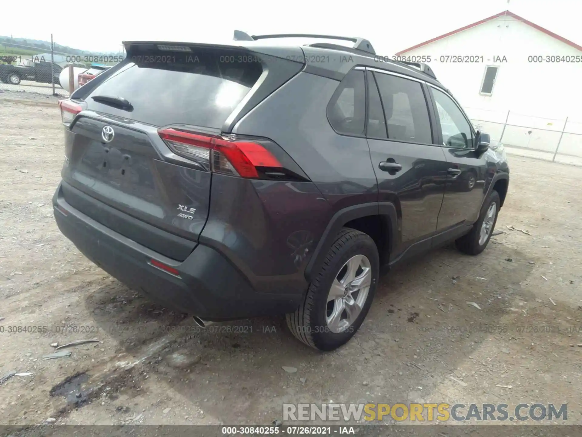 4 Фотография поврежденного автомобиля 2T3P1RFV2MC212419 TOYOTA RAV4 2021