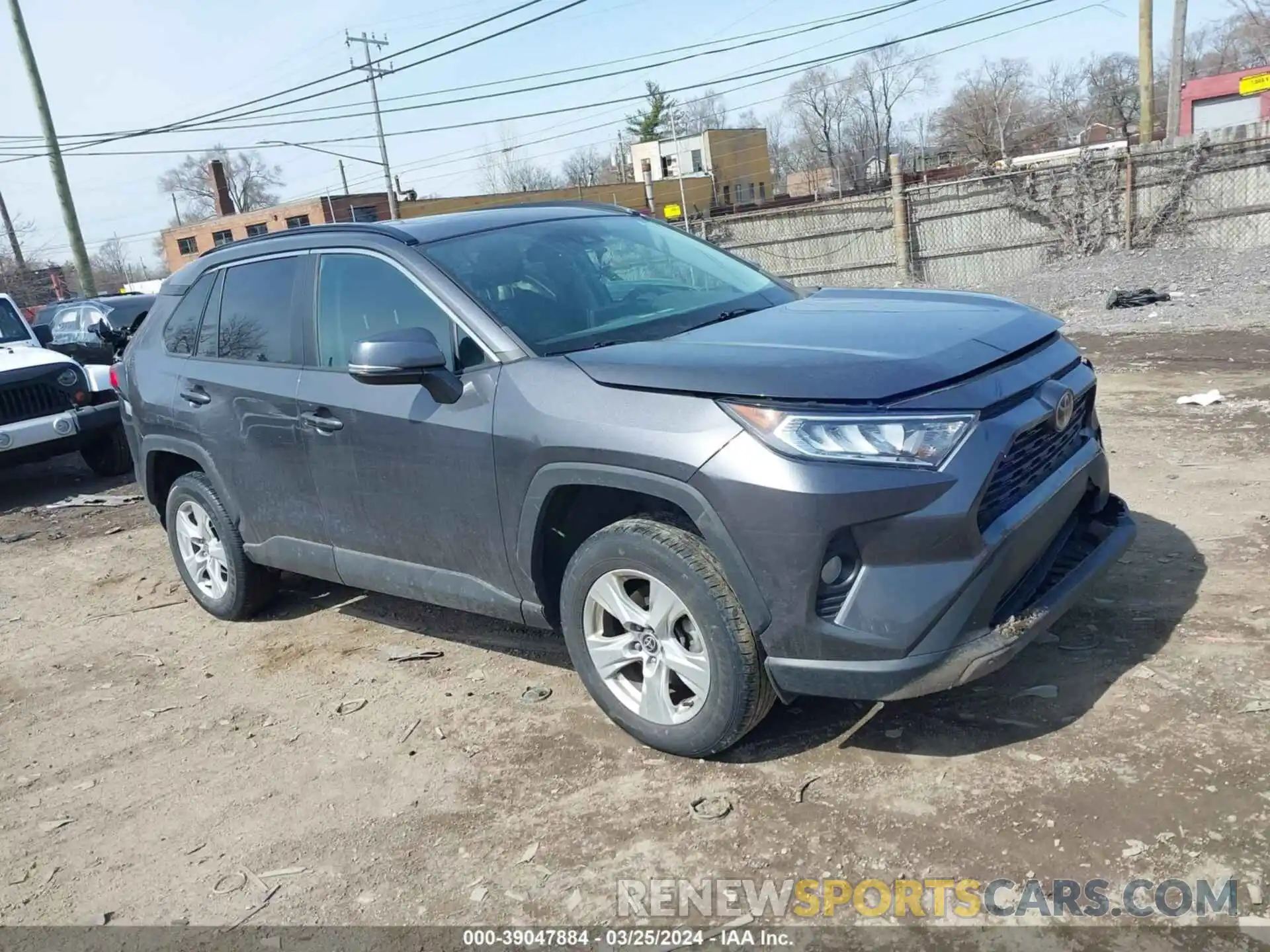 1 Фотография поврежденного автомобиля 2T3P1RFV2MC227003 TOYOTA RAV4 2021