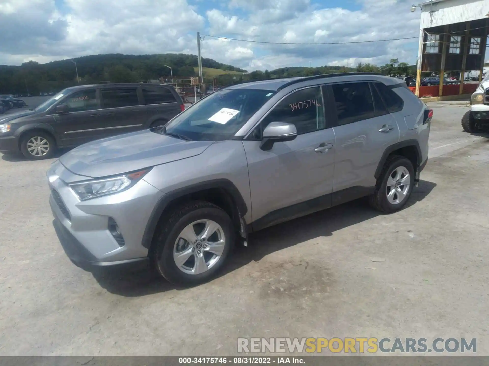 2 Photograph of a damaged car 2T3P1RFV2MC242732 TOYOTA RAV4 2021