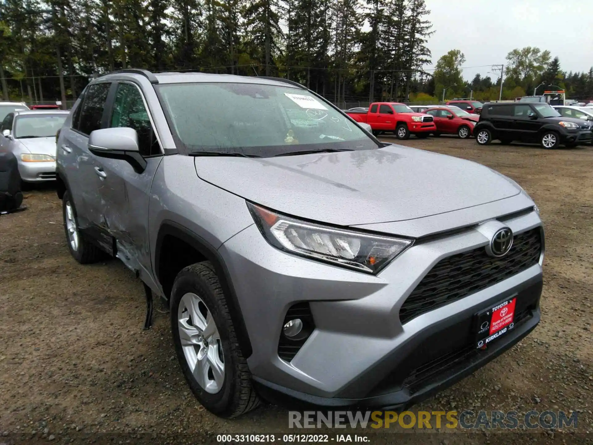 1 Photograph of a damaged car 2T3P1RFV2MC251656 TOYOTA RAV4 2021