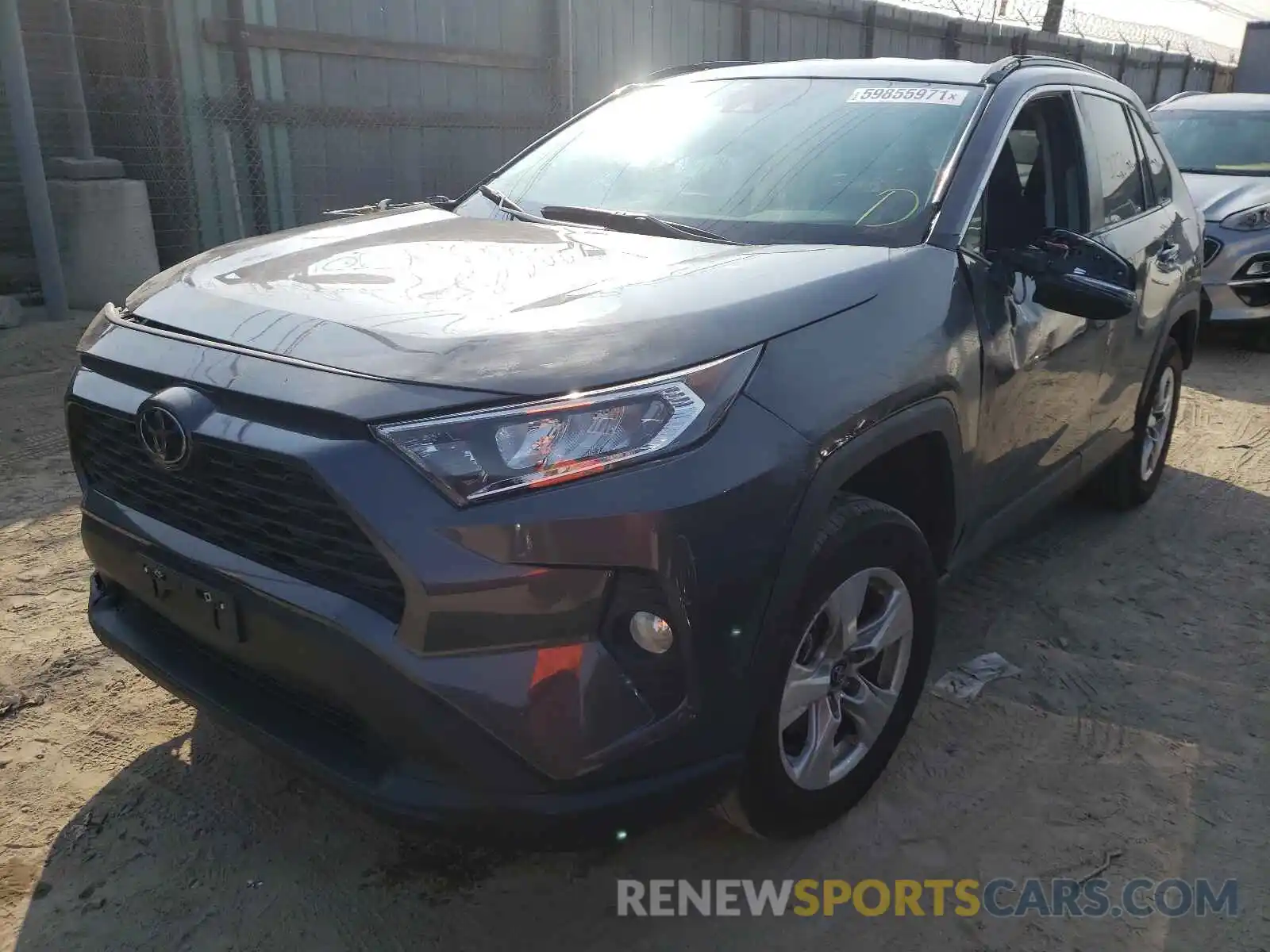 2 Photograph of a damaged car 2T3P1RFV2MW141107 TOYOTA RAV4 2021