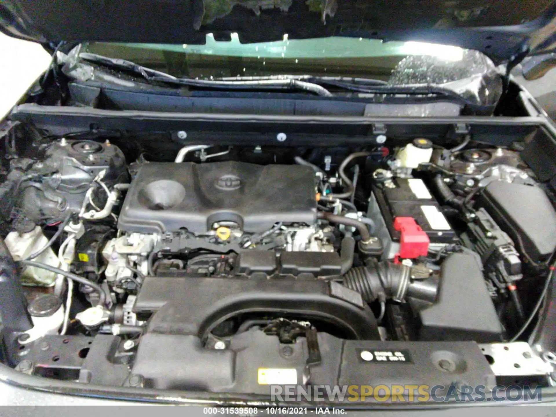 10 Фотография поврежденного автомобиля 2T3P1RFV2MW144105 TOYOTA RAV4 2021