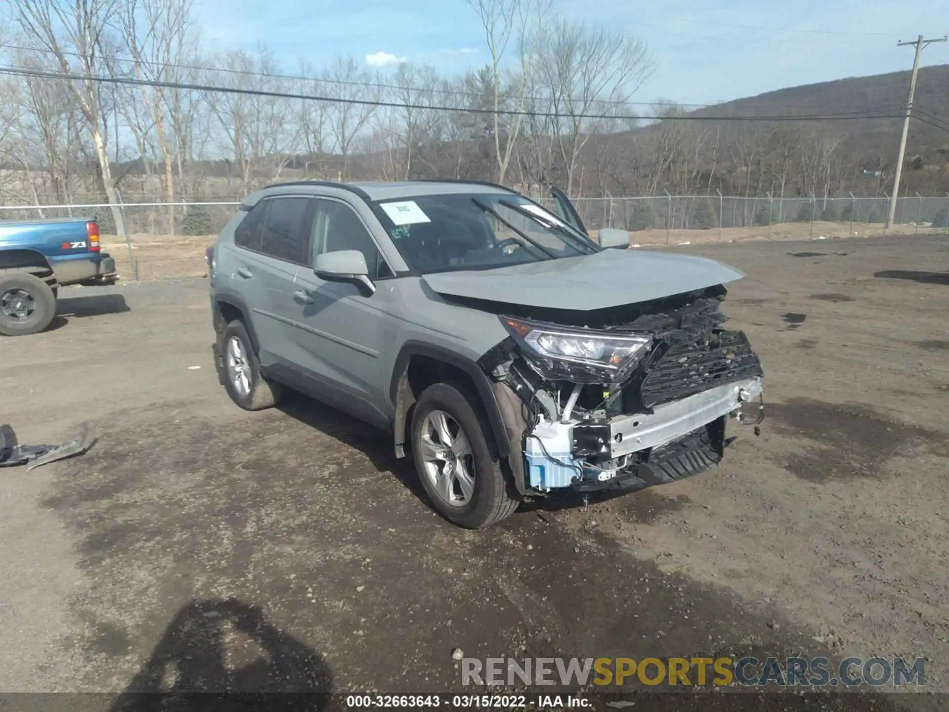 1 Фотография поврежденного автомобиля 2T3P1RFV2MW150972 TOYOTA RAV4 2021