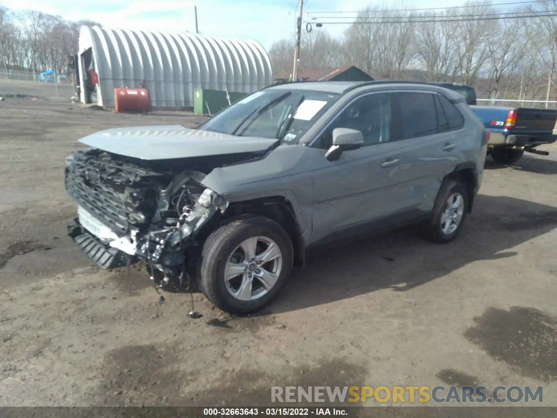 2 Фотография поврежденного автомобиля 2T3P1RFV2MW150972 TOYOTA RAV4 2021