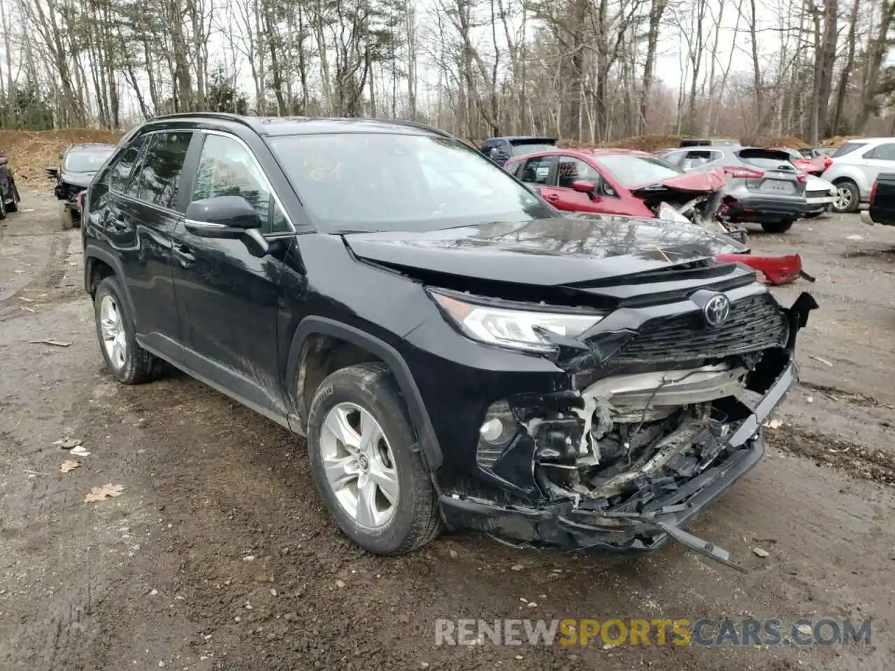 1 Photograph of a damaged car 2T3P1RFV2MW155704 TOYOTA RAV4 2021