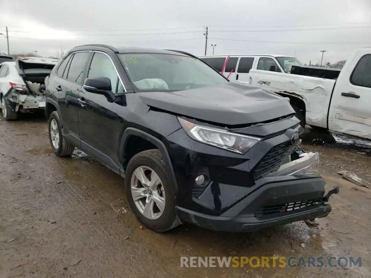 1 Фотография поврежденного автомобиля 2T3P1RFV2MW156173 TOYOTA RAV4 2021