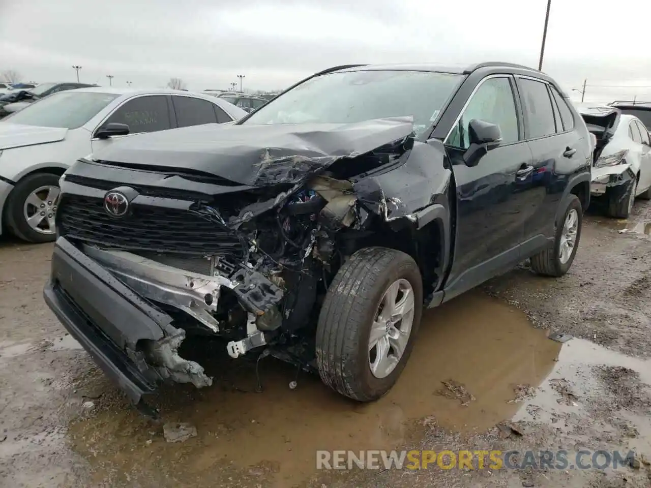 2 Photograph of a damaged car 2T3P1RFV2MW156173 TOYOTA RAV4 2021