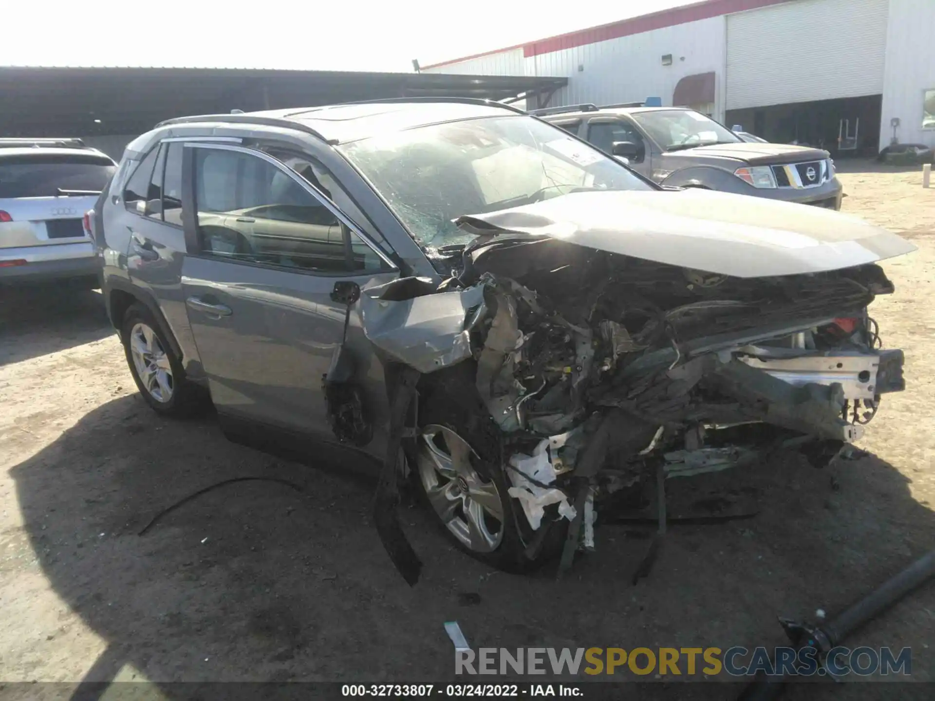 1 Photograph of a damaged car 2T3P1RFV2MW161356 TOYOTA RAV4 2021