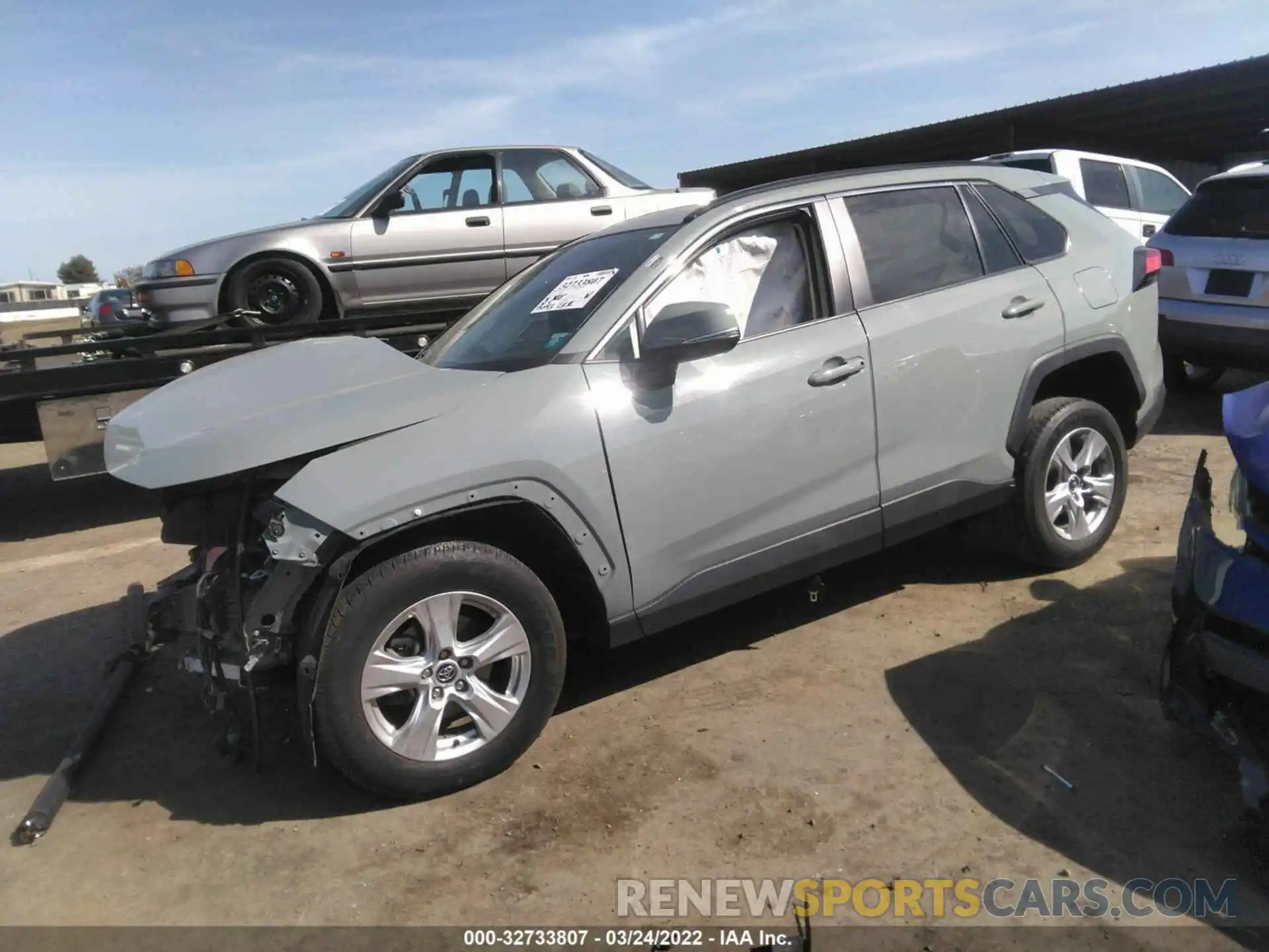 2 Photograph of a damaged car 2T3P1RFV2MW161356 TOYOTA RAV4 2021