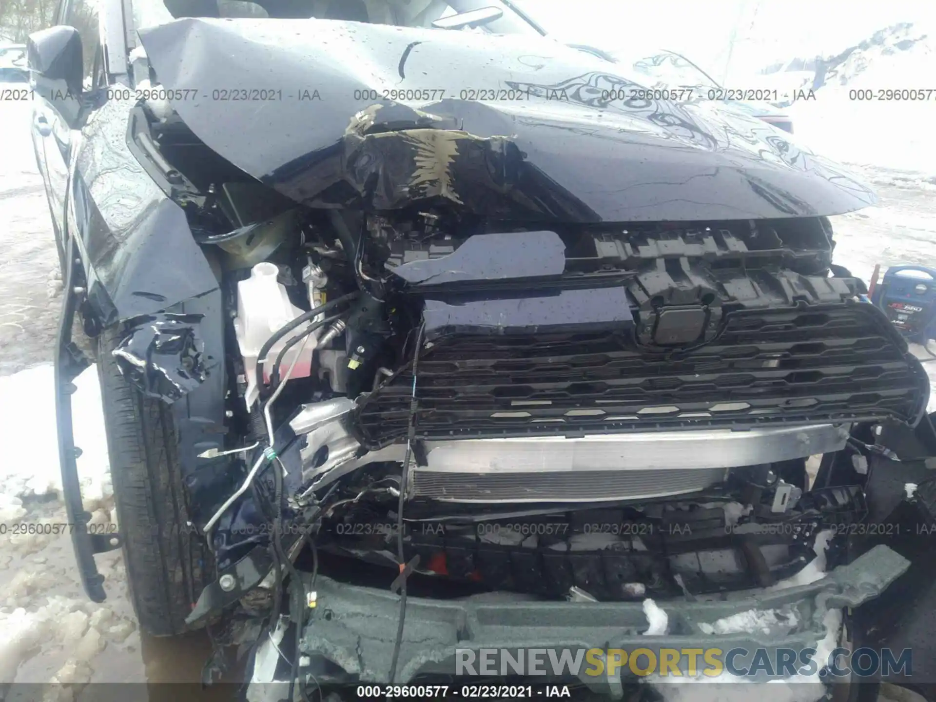 6 Фотография поврежденного автомобиля 2T3P1RFV2MW163169 TOYOTA RAV4 2021
