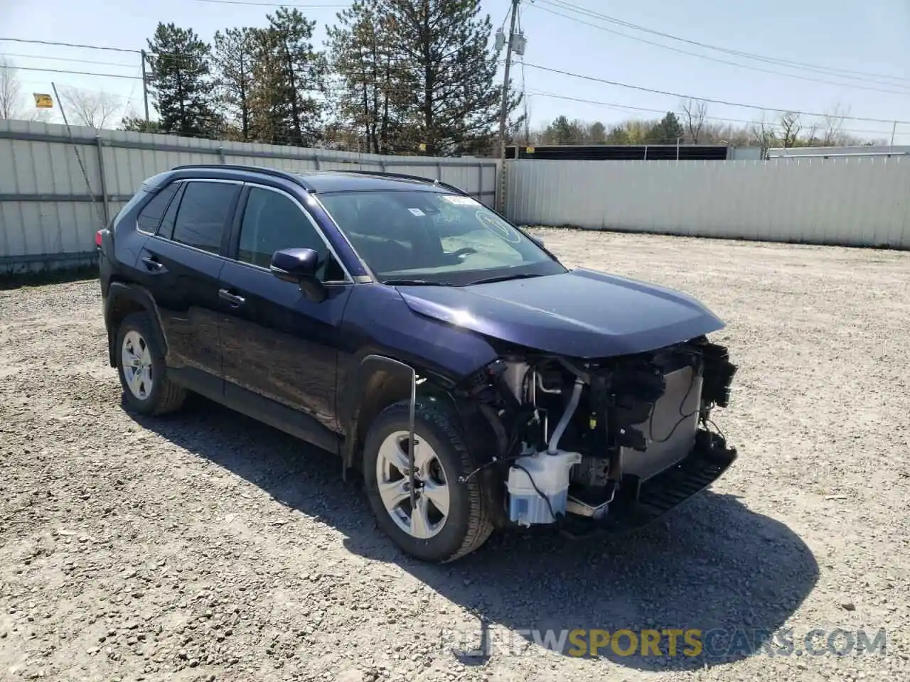 1 Photograph of a damaged car 2T3P1RFV2MW165908 TOYOTA RAV4 2021