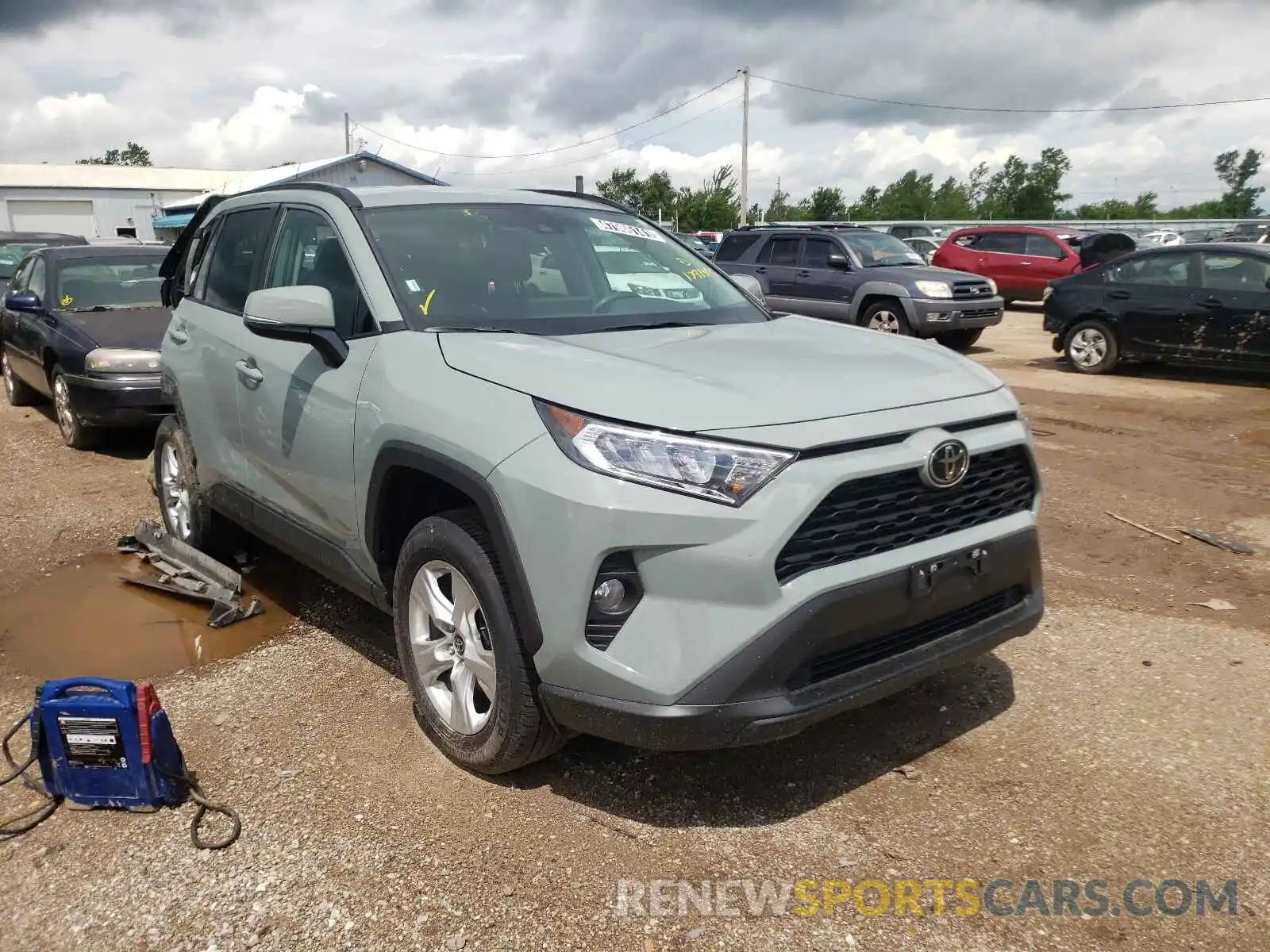 1 Photograph of a damaged car 2T3P1RFV2MW179145 TOYOTA RAV4 2021