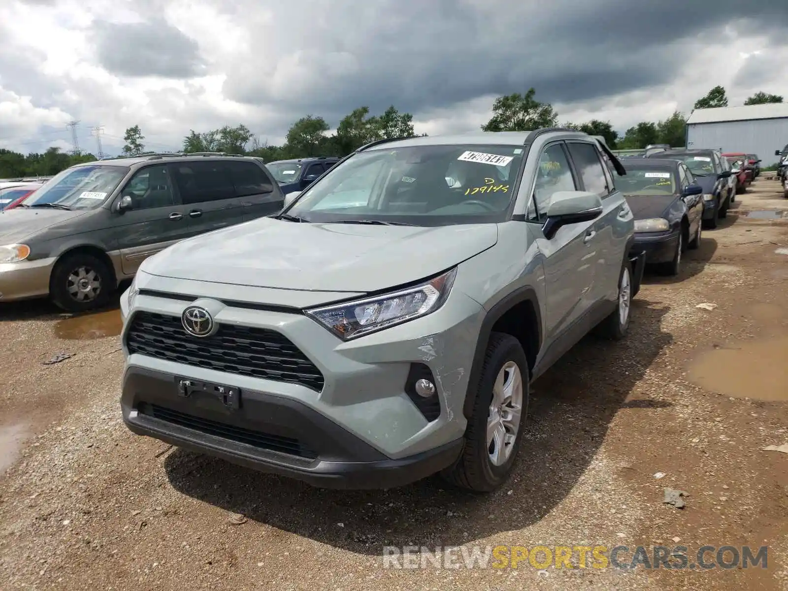 2 Photograph of a damaged car 2T3P1RFV2MW179145 TOYOTA RAV4 2021