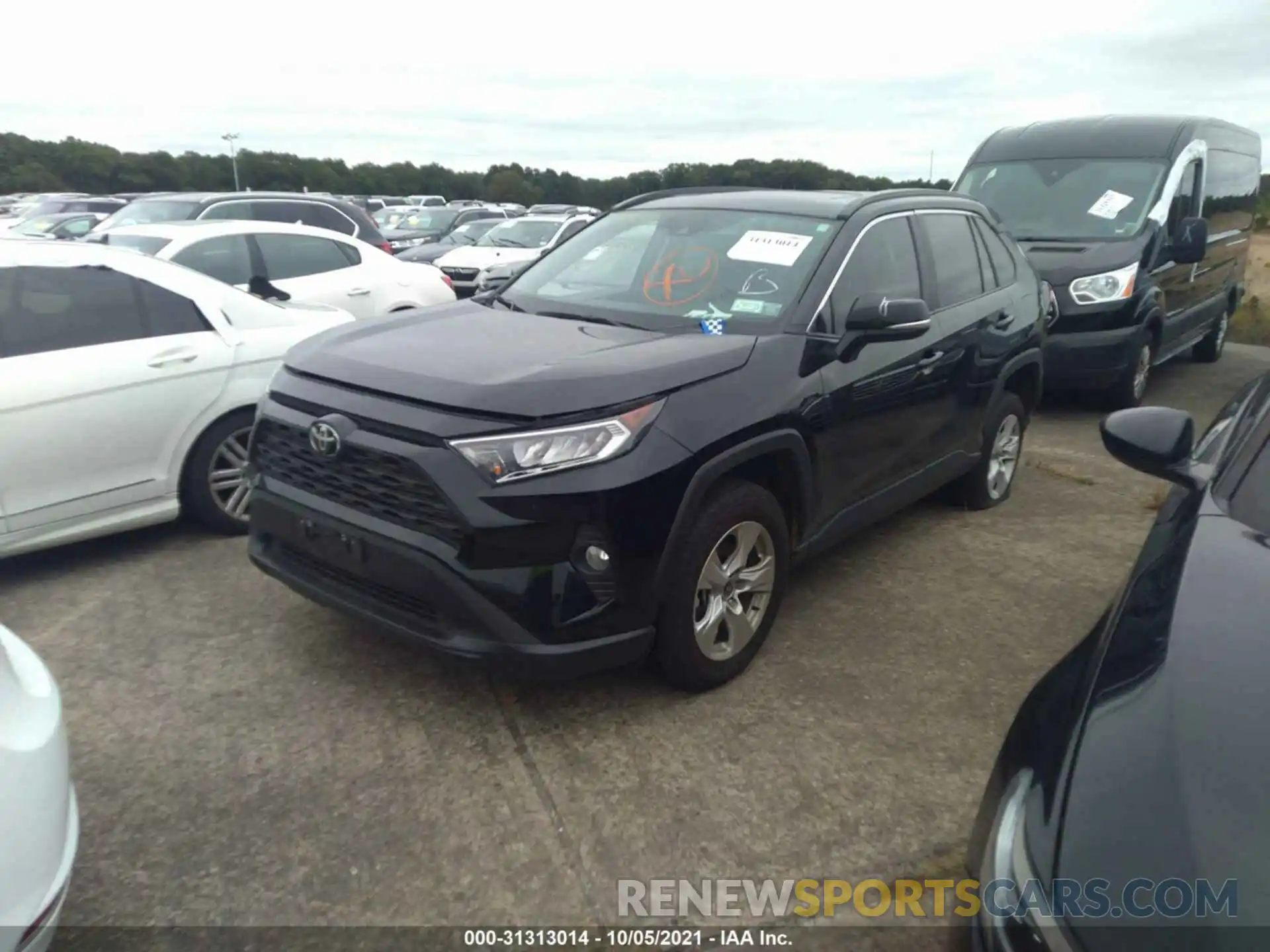 2 Photograph of a damaged car 2T3P1RFV2MW180926 TOYOTA RAV4 2021