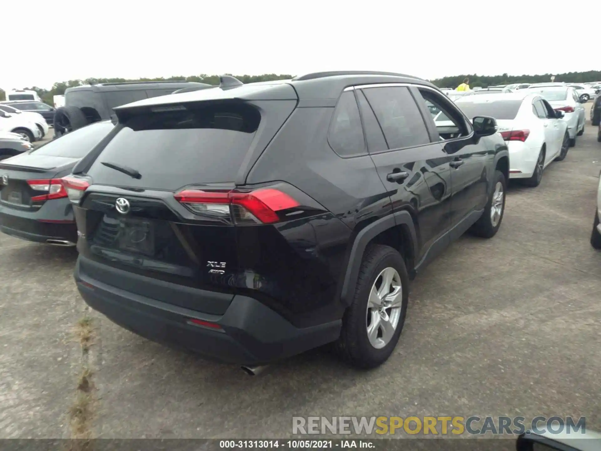 4 Фотография поврежденного автомобиля 2T3P1RFV2MW180926 TOYOTA RAV4 2021