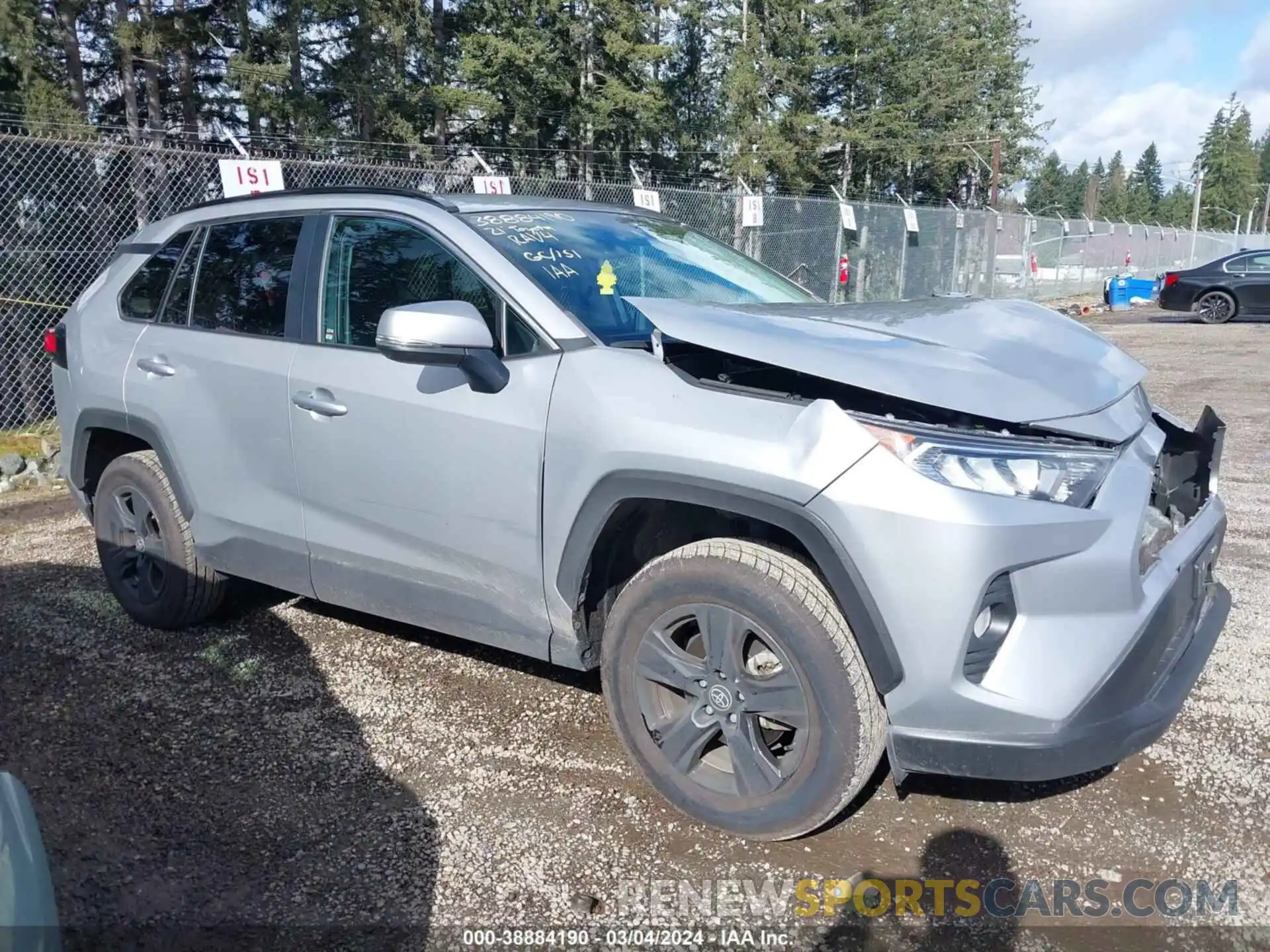 13 Фотография поврежденного автомобиля 2T3P1RFV2MW182448 TOYOTA RAV4 2021