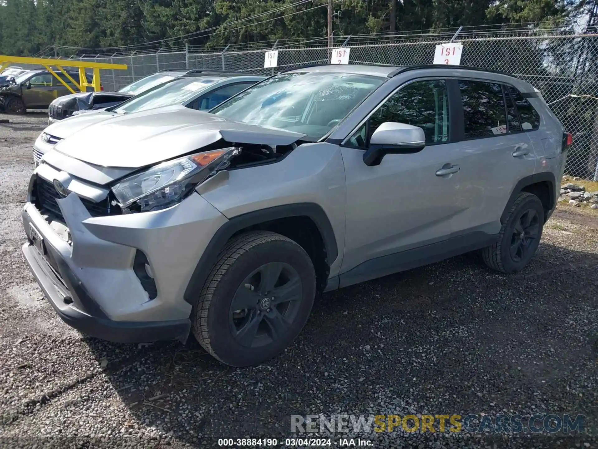 2 Photograph of a damaged car 2T3P1RFV2MW182448 TOYOTA RAV4 2021