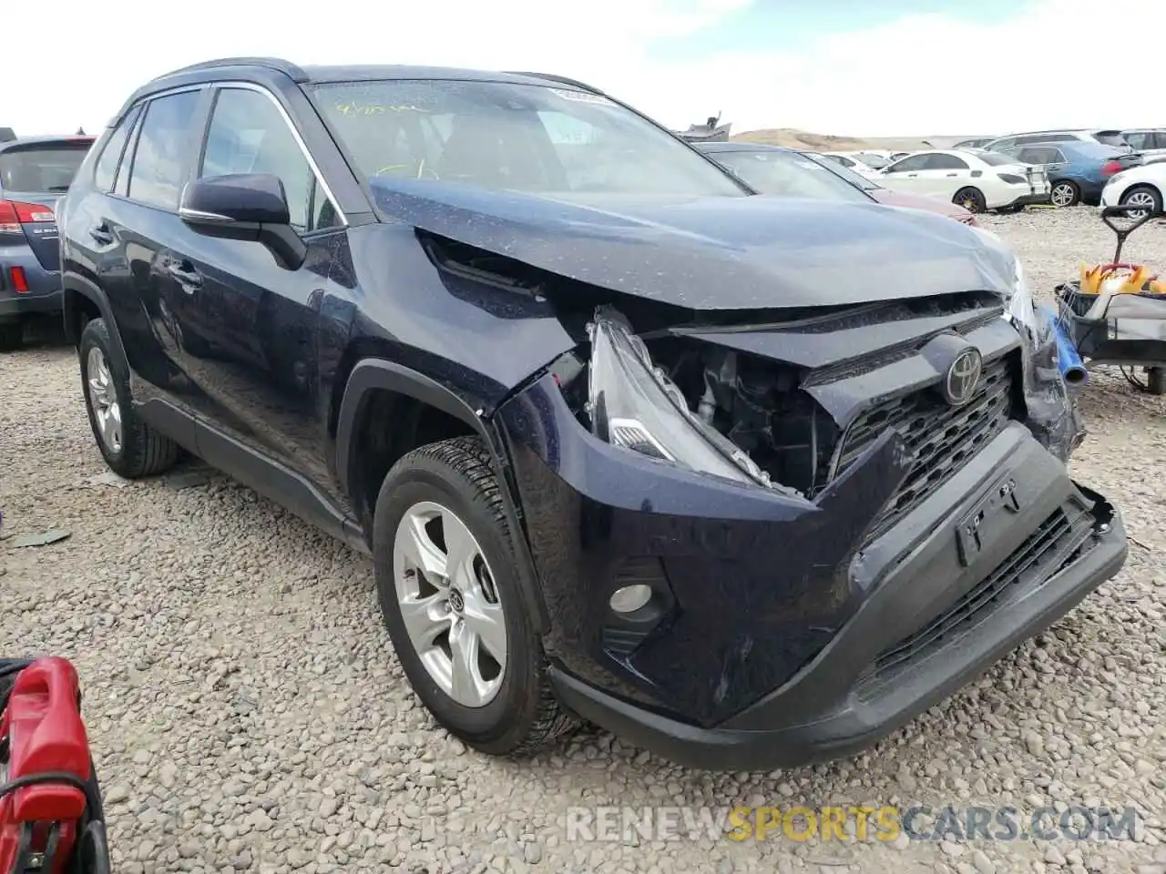 1 Photograph of a damaged car 2T3P1RFV2MW185284 TOYOTA RAV4 2021