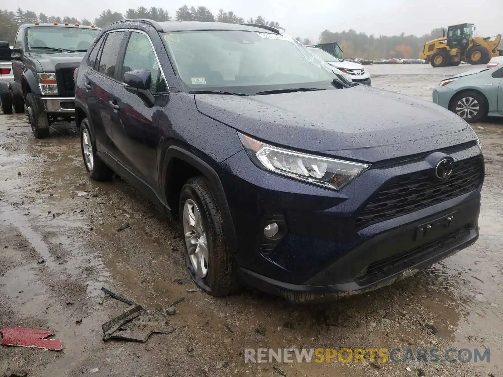 1 Фотография поврежденного автомобиля 2T3P1RFV2MW203671 TOYOTA RAV4 2021