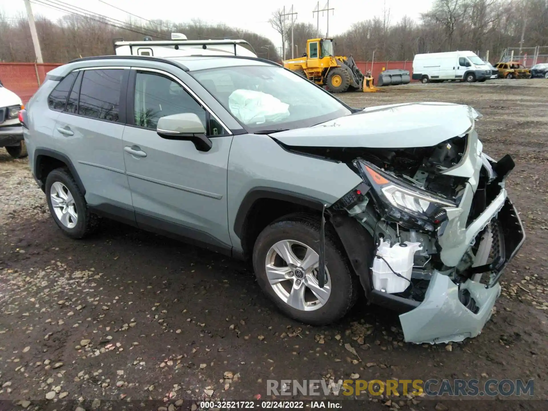 1 Photograph of a damaged car 2T3P1RFV2MW207638 TOYOTA RAV4 2021