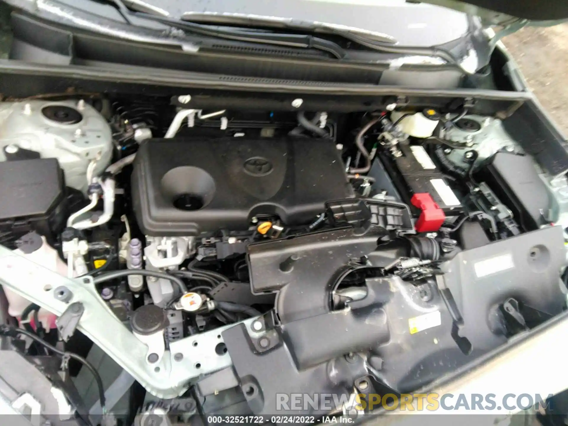 10 Фотография поврежденного автомобиля 2T3P1RFV2MW207638 TOYOTA RAV4 2021