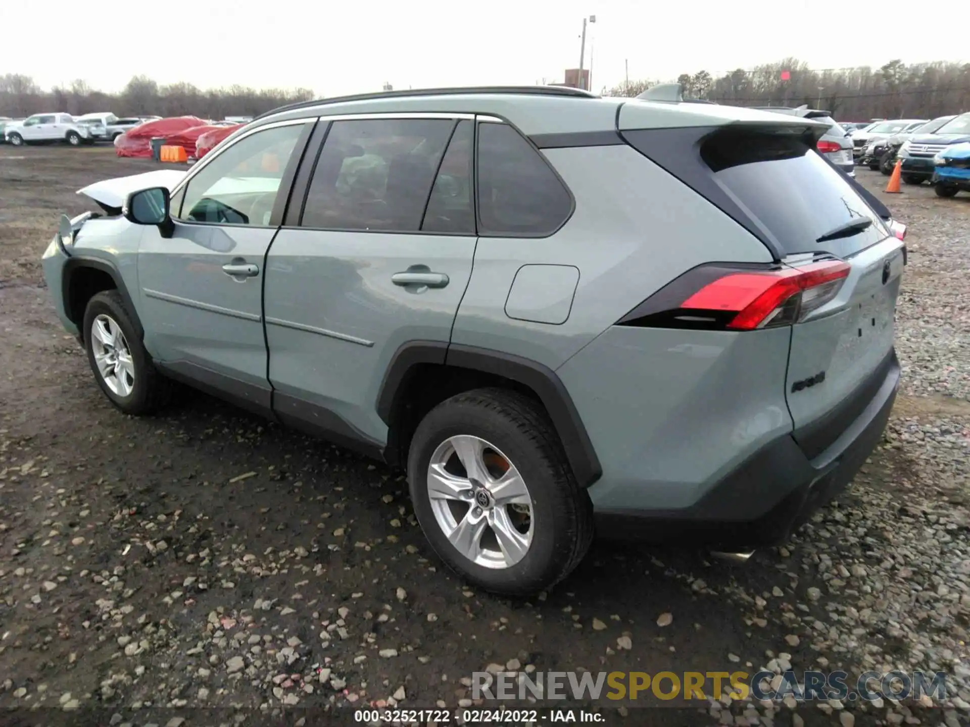 3 Фотография поврежденного автомобиля 2T3P1RFV2MW207638 TOYOTA RAV4 2021