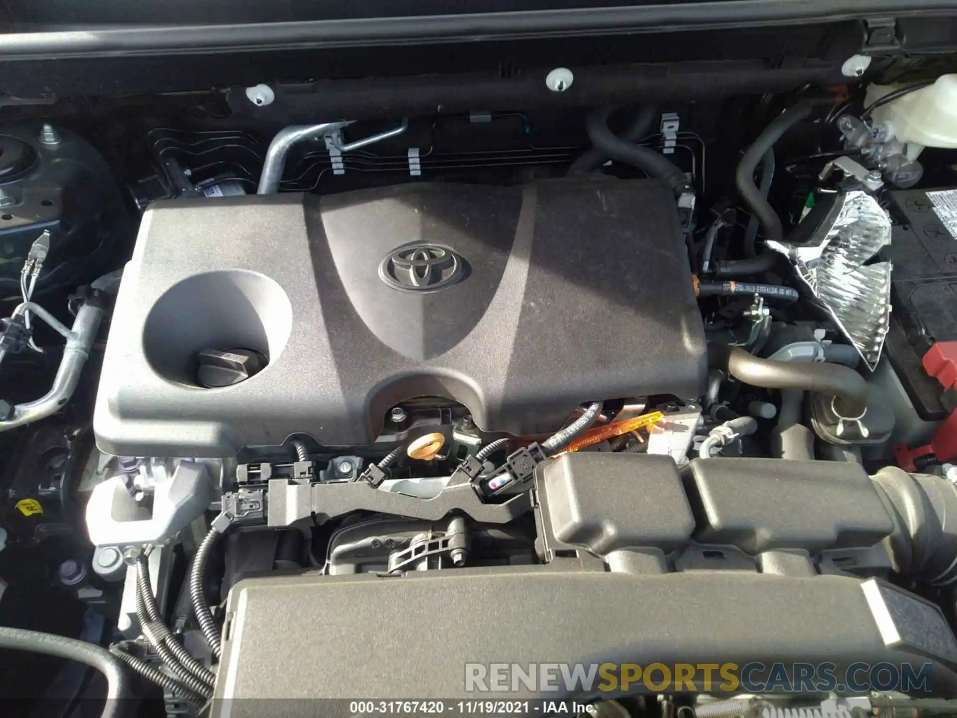 10 Фотография поврежденного автомобиля 2T3P1RFV2MW211415 TOYOTA RAV4 2021