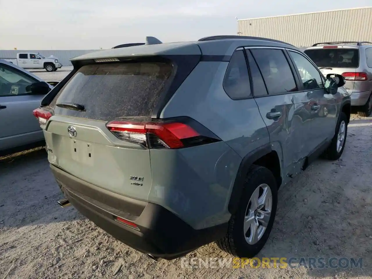 4 Фотография поврежденного автомобиля 2T3P1RFV2MW212614 TOYOTA RAV4 2021