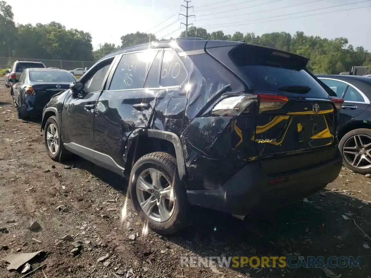 3 Photograph of a damaged car 2T3P1RFV2MW219661 TOYOTA RAV4 2021