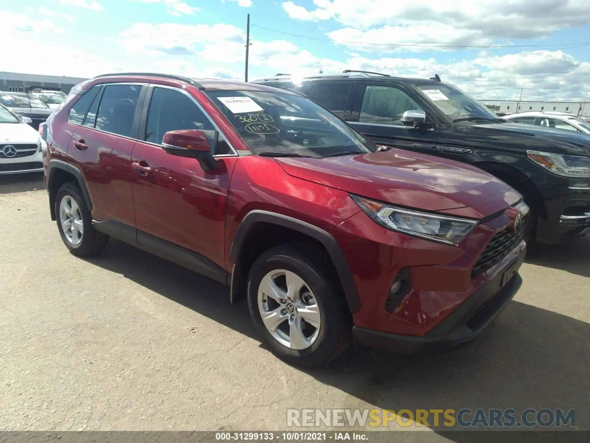 1 Фотография поврежденного автомобиля 2T3P1RFV2MW224892 TOYOTA RAV4 2021