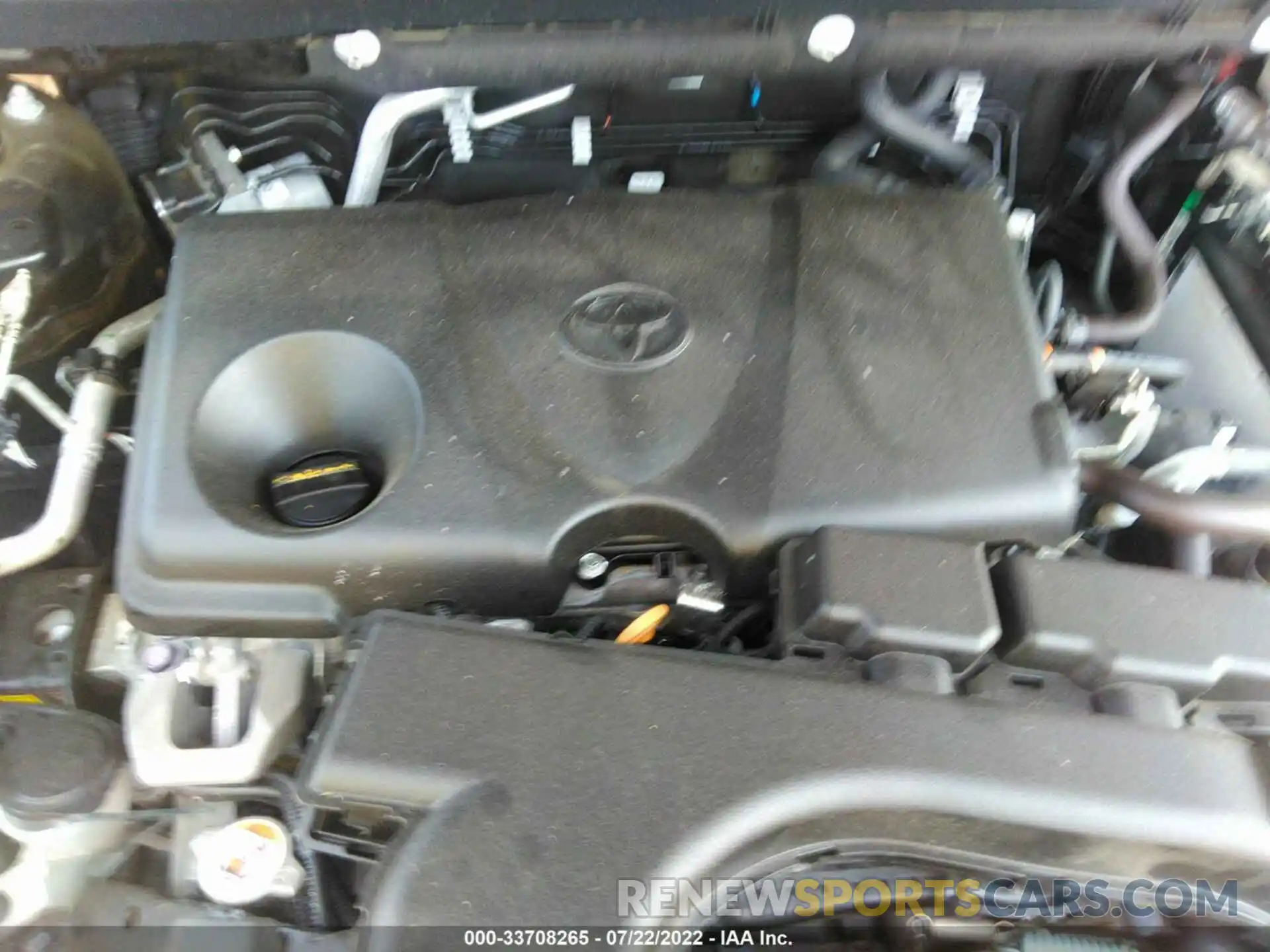 10 Фотография поврежденного автомобиля 2T3P1RFV2MW227923 TOYOTA RAV4 2021