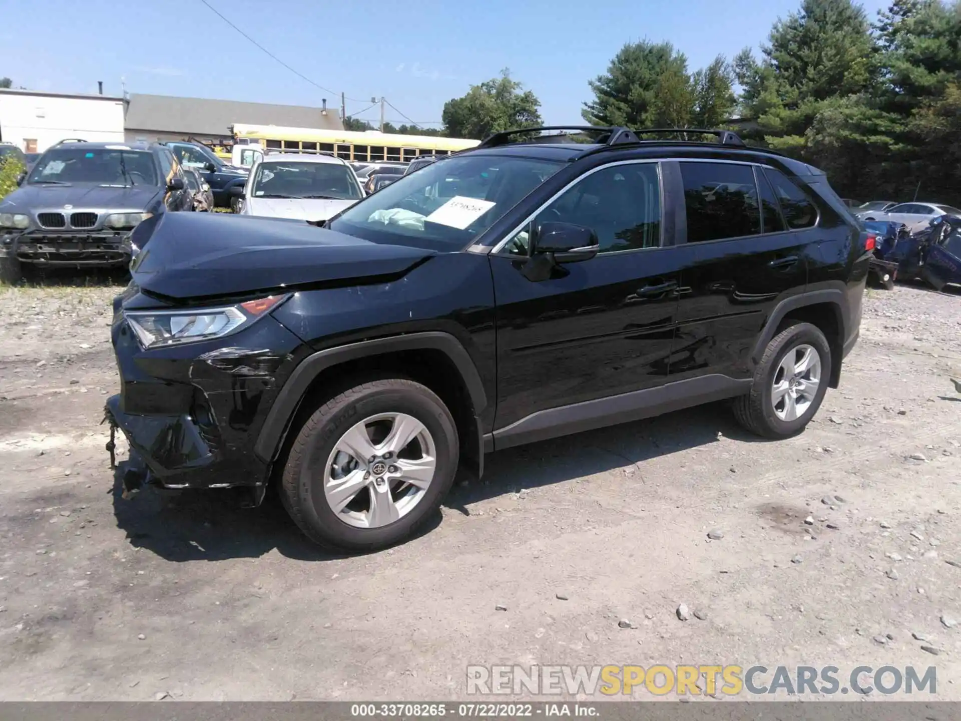 2 Фотография поврежденного автомобиля 2T3P1RFV2MW227923 TOYOTA RAV4 2021