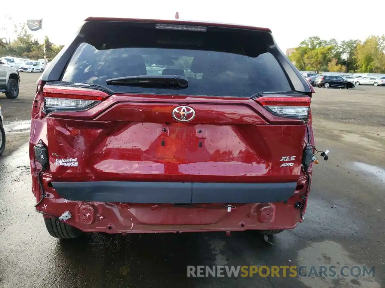 9 Photograph of a damaged car 2T3P1RFV2MW238825 TOYOTA RAV4 2021