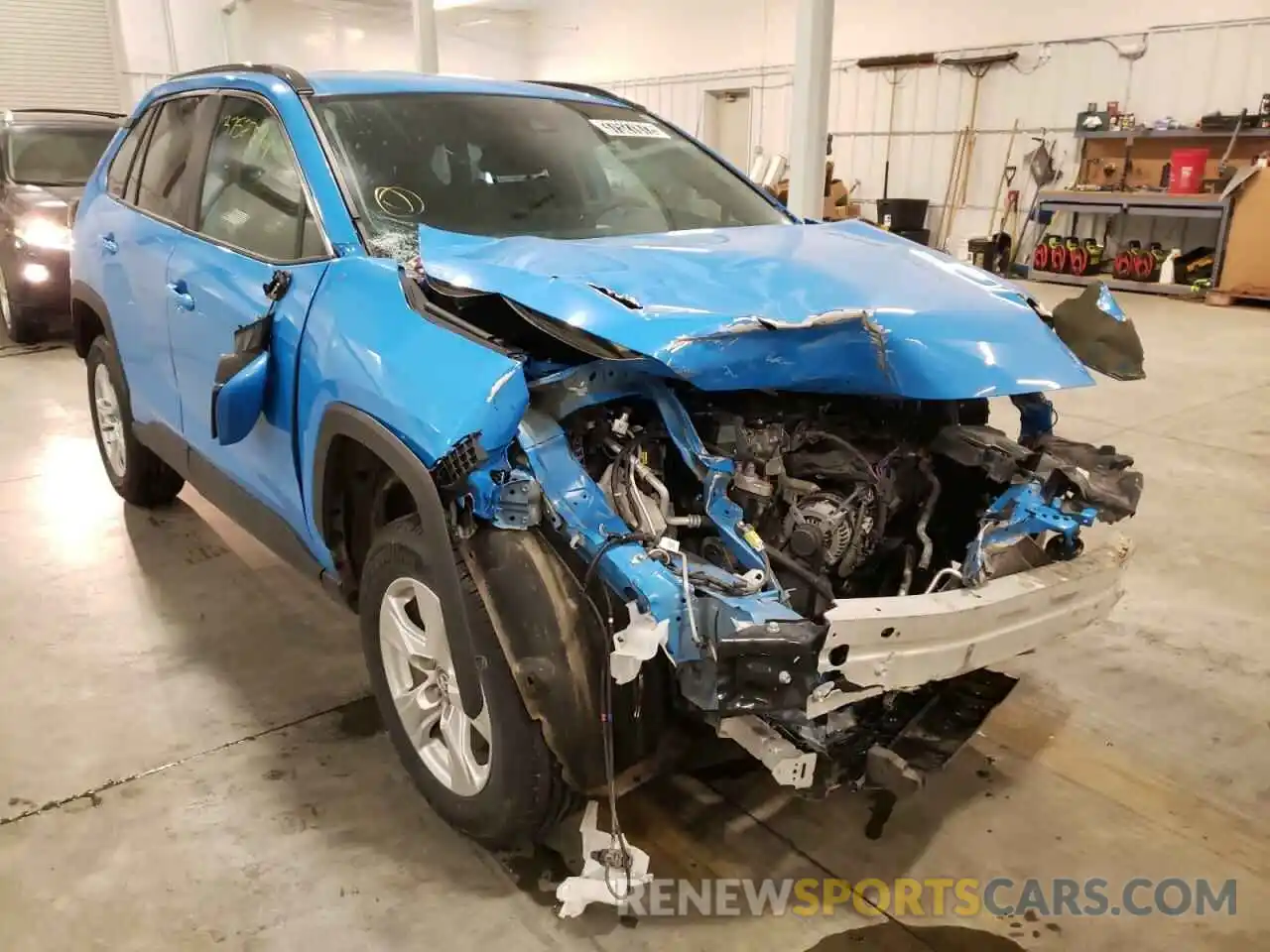 1 Photograph of a damaged car 2T3P1RFV3MC142879 TOYOTA RAV4 2021