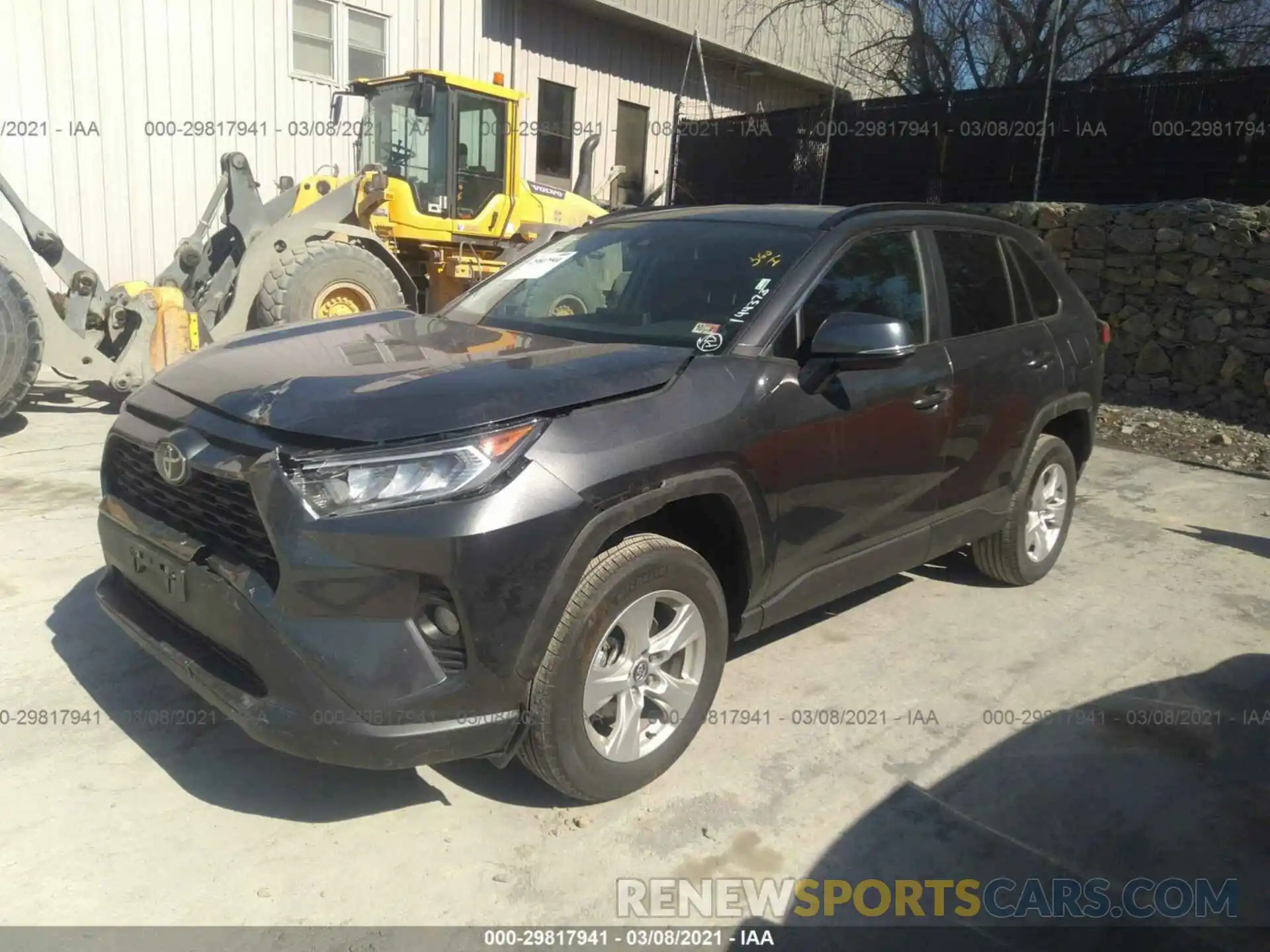 2 Фотография поврежденного автомобиля 2T3P1RFV3MC144373 TOYOTA RAV4 2021