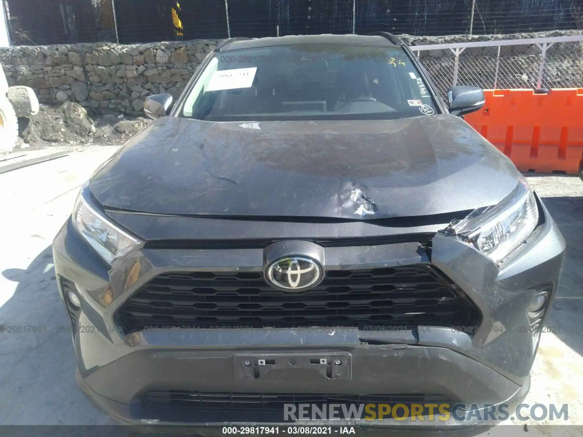 6 Фотография поврежденного автомобиля 2T3P1RFV3MC144373 TOYOTA RAV4 2021