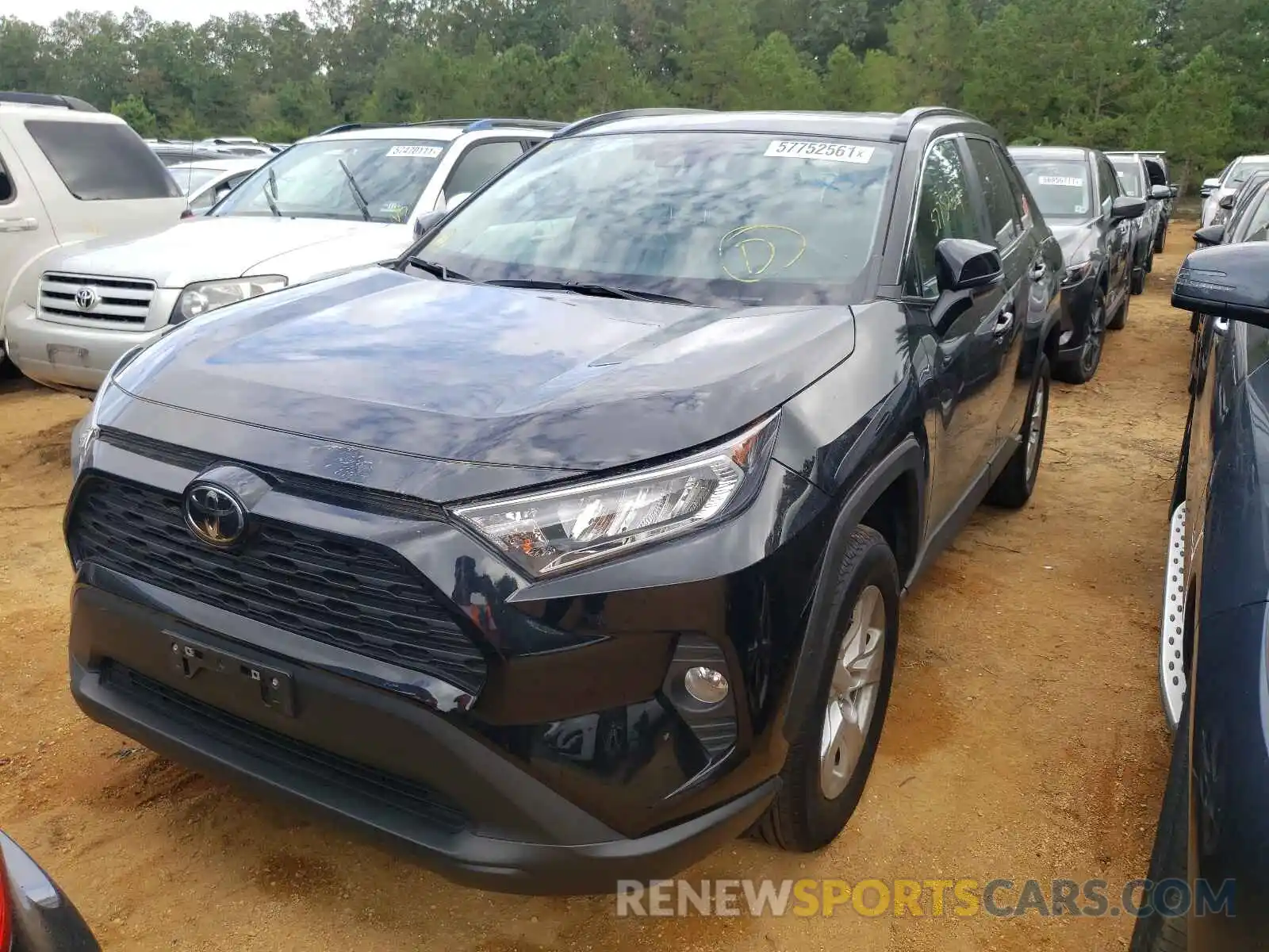 2 Photograph of a damaged car 2T3P1RFV3MC148343 TOYOTA RAV4 2021