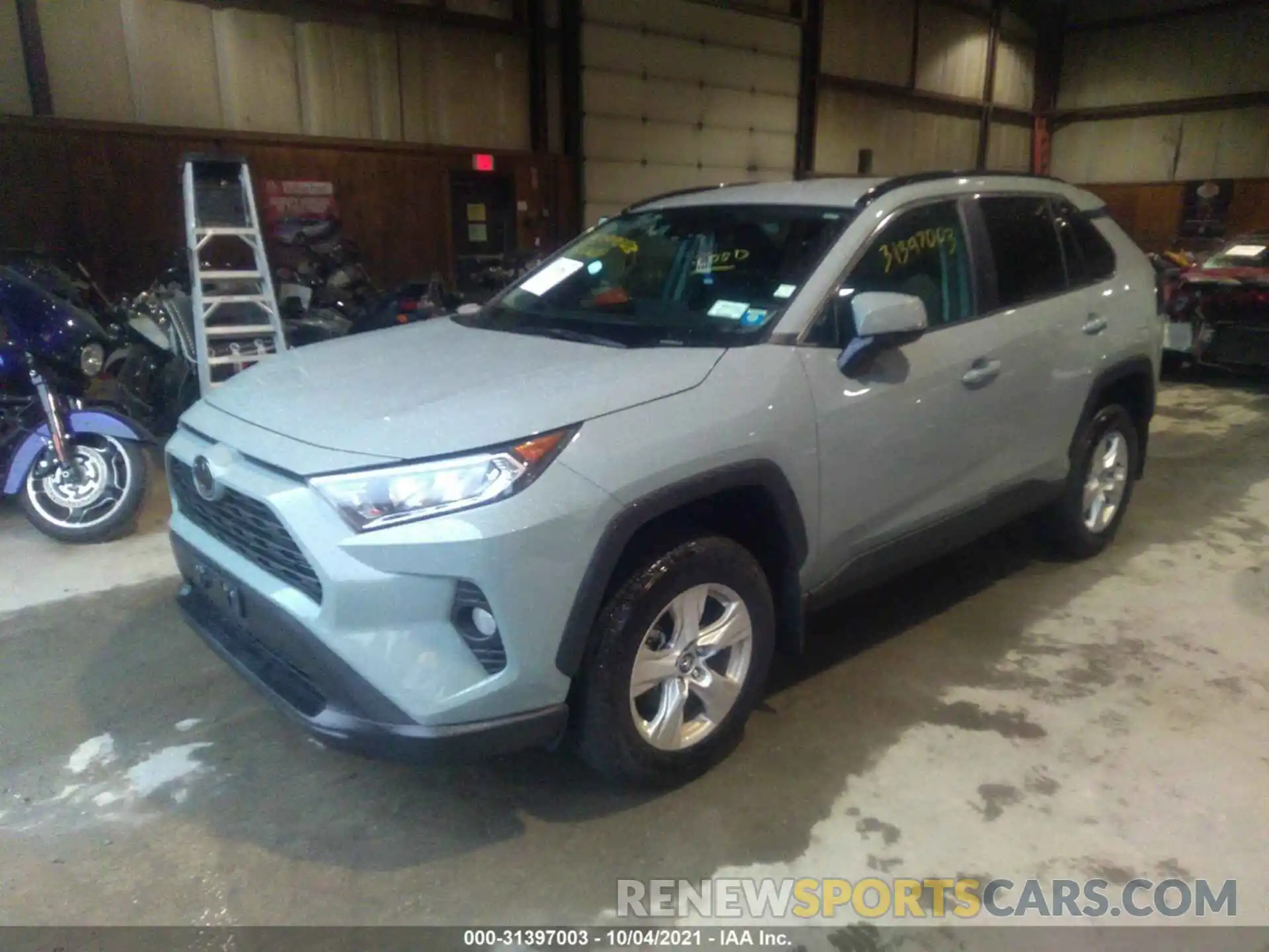 2 Фотография поврежденного автомобиля 2T3P1RFV3MC149699 TOYOTA RAV4 2021